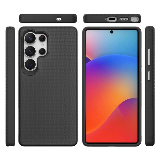 Samsung Galaxy S25 Ultra TOKO Triangle zaštitna maskica (Crna)