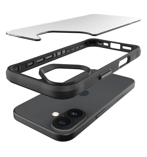 Apple iPhone 16 Plus TOKO Combat X Mode zaštitna maskica (Crna)