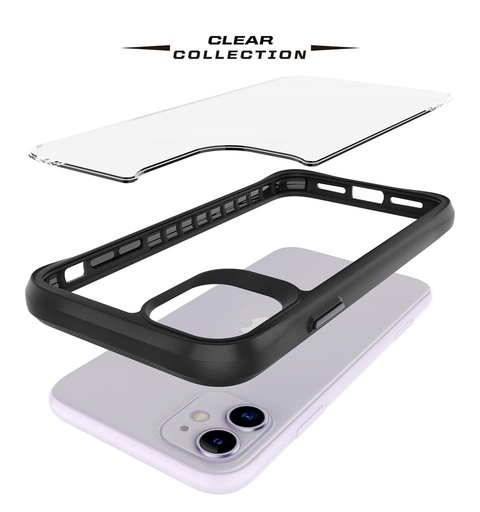 Apple iPhone 11 TOKO Combat X mode Frost zaštitna maskica (Crna)