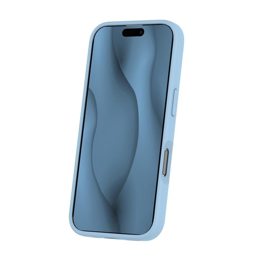 Apple iPhone 16 Silicone Thin magsafe zaštitna maskica (Plava)