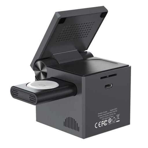 XO CX027 bežični stalak za punjenje magsafe (Crna)