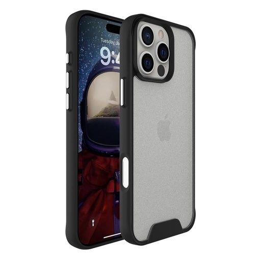 Apple iPhone 16 Pro Max TOKO Silk zaštitna maskica (Crna)