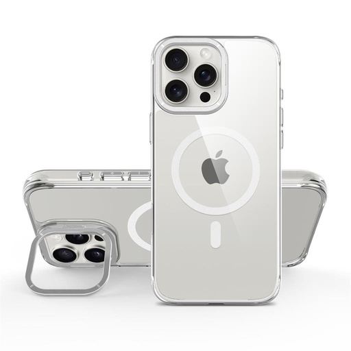Apple iPhone 16 Pro TOKO Apex capsule magsafe zaštitna maskica (Srebrna)