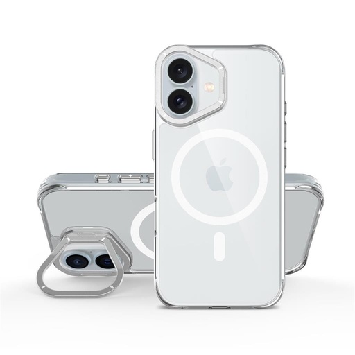 Apple iPhone 16 TOKO Apex capsule magsafe zaštitna maskica (Srebrna)