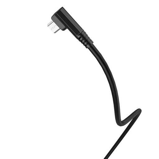 Hoco U83 microUSB kabel, 2,4A, 1,2m, crna