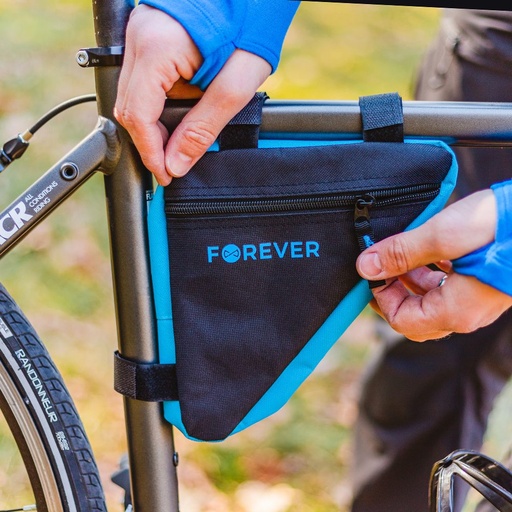 Forever Outdoor FB-100 bicikl torba za okvir bicikla (Crno-plava)