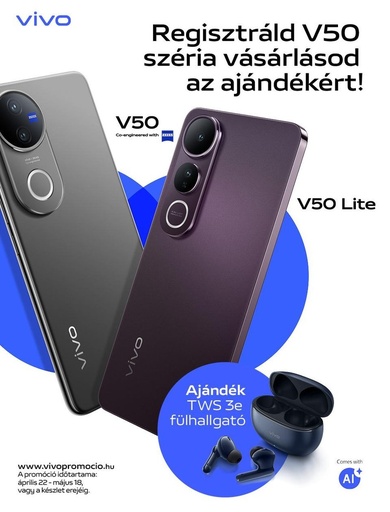 Vivo V50 Lite 4G Dual Sim 8GB RAM 256GB - (Fantazija ljubičasta)