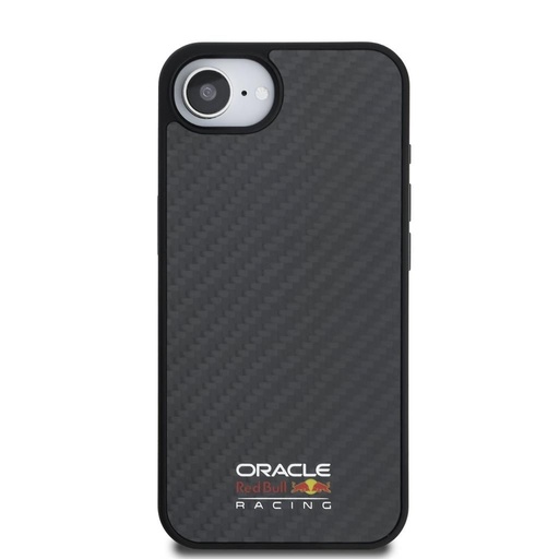 Apple iPhone 16e Crvena Bull Carbon Shiny Logo MagSafe futrola (Crna) – RBHMPSE424CFILSK