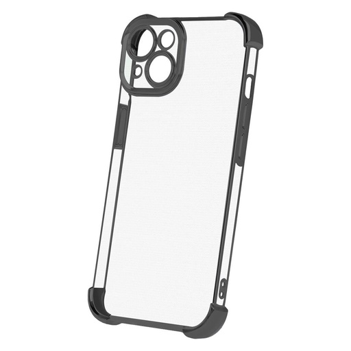 Samsung Galaxy A16 4G & Galaxy A16 5G Anti shock chrome zaštitna maskica (Crna)