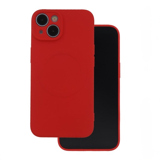 Apple iPhone 16e Simple color magsafe zaštitna maskica (Crvena)