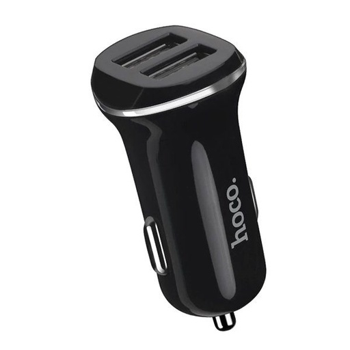 Hoco Z1 2.1A auto punjač 2xUSB port, Crna