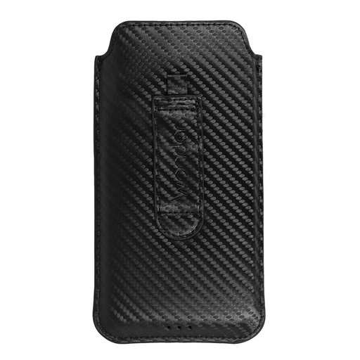 Wonder Carbon za provlačenje futrola Nokia 105 2019 / 150 / 216 (Crna) – S veličina