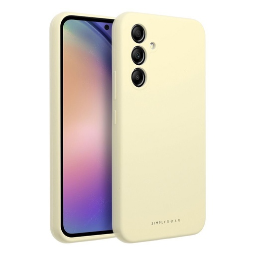 Samsung Galaxy A36 5G crna bijela zaštitna maskica (Žuta)