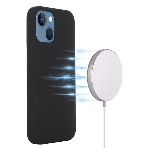 Apple iPhone 15 Pro liquid silicone MagSafe zaštitna maskica (Crna)