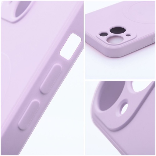 Apple iPhone 17 Pro Max Silicone mag cover magsafe zaštitna maskica (Ružičasta)