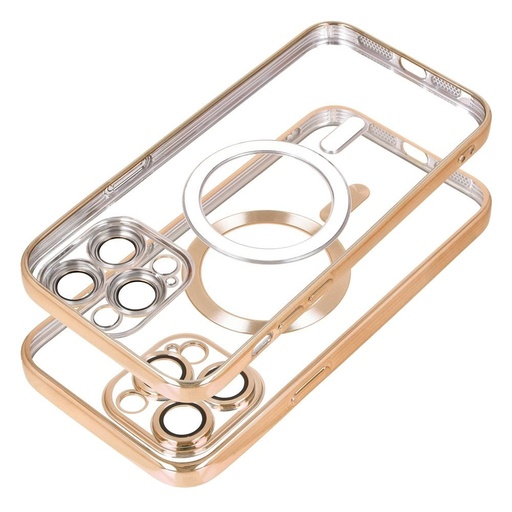 Apple iPhone 16 electro mag magsafe zaštitna maskica (Zlatna)