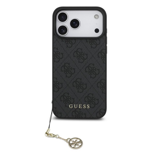 Guess 4G Charm futrola iPhone 17 Pro Max (Siva) - GUHMP17XGF4GCK