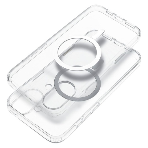 Apple iPhone 16 2 mm tanak silikonski MagSafe zaštitna maskica (Proziran)