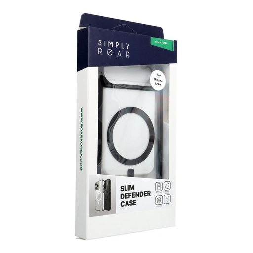 Apple iPhone 17 Air ROAR Slim Defender MagSafe zaštitna maskica (Crna)