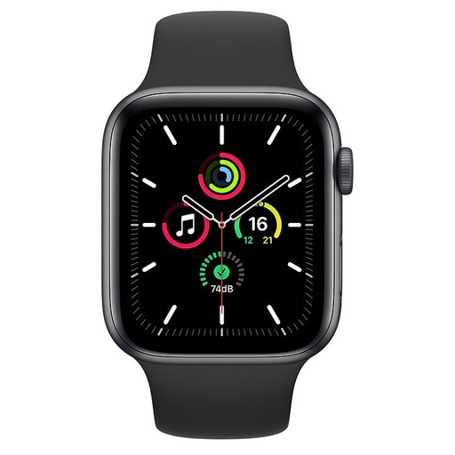 Apple watch SE 44mm, asfaltno siva