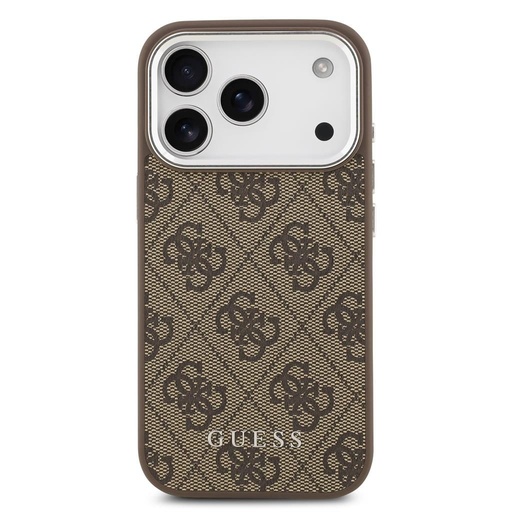 Guess 4G MagSafe futrola iPhone 17 Pro Max (Smeđa)