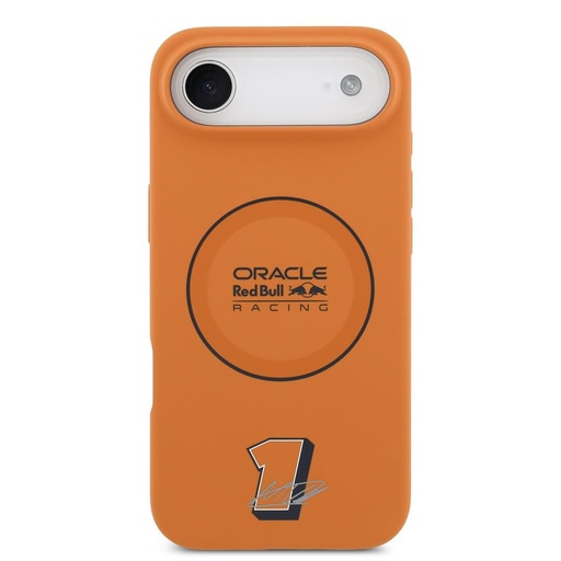 Crvena Bull Silicone Plava Ring MagSafe futrola iPhone Air (Narančasta)