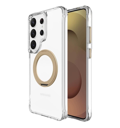 Samsung Galaxy S26 Ultra TOKO Pure MagSafe 360 ring zaštitna maskica (Zlatna)