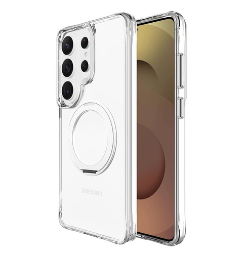 Samsung Galaxy S26 Ultra TOKO Pure MagSafe 360 ring zaštitna maskica (Srebrna)