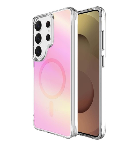 Samsung Galaxy S26 Ultra TOKO Pure rainbow MagSafe zaštitna maskica (Ružičasta)