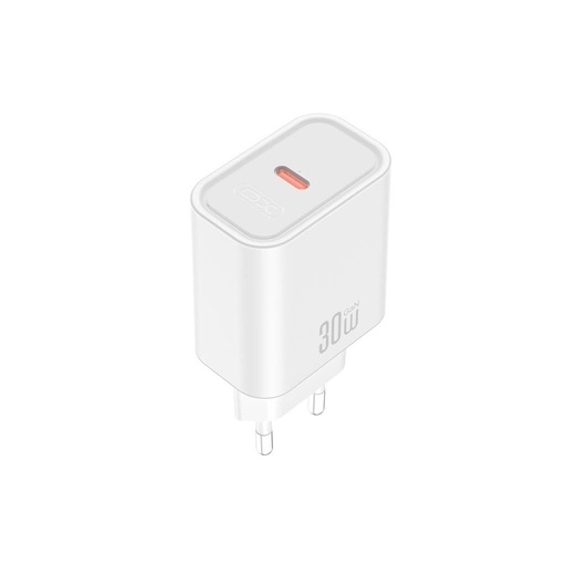 XO CE41(EU) mrežni brzi punjač + Type-C kabel (Bijela) - 30W, 1xUSB-C, NB299 set