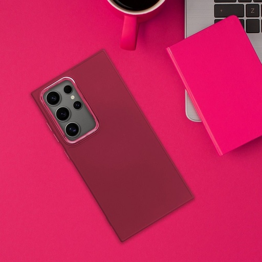 Samsung Galaxy S26 Frame silikonski zaštitna maskica (Magenta)