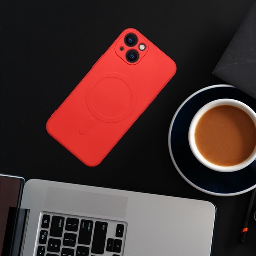 Samsung Galaxy S26 Silicone mag cover magsafe zaštitna maskica (Crvena)