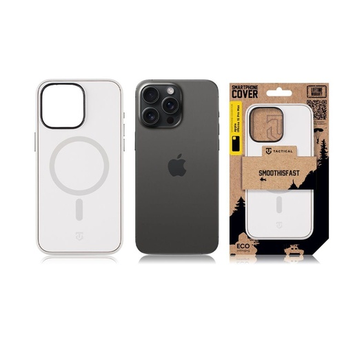 Apple iPhone 15 Pro Max Tactical MagForce Smooth Is Fast futrola (Bijela)