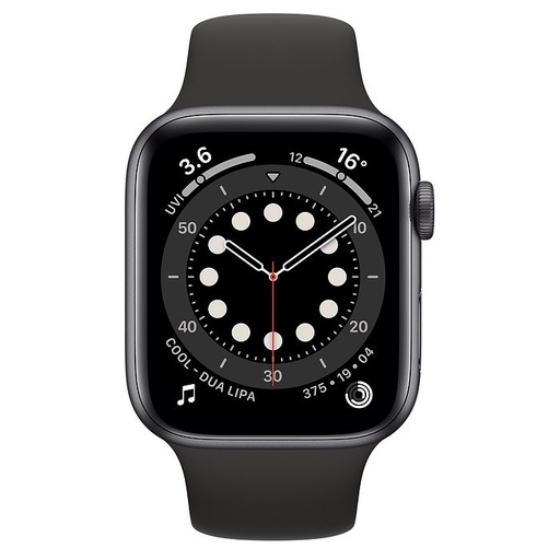 Apple watch Series 6 44mm, asfaltno siva