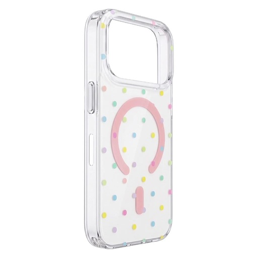 Apple iPhone 17 Pro Max / Apple iPhone 18 Pro Max Bubble Dots MagSafe zaštitna maskica (Bijela)