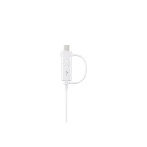 Samsung MicroUSB + USB-C 2in1 podatkovni kabel 1.5 m (Bijela)
