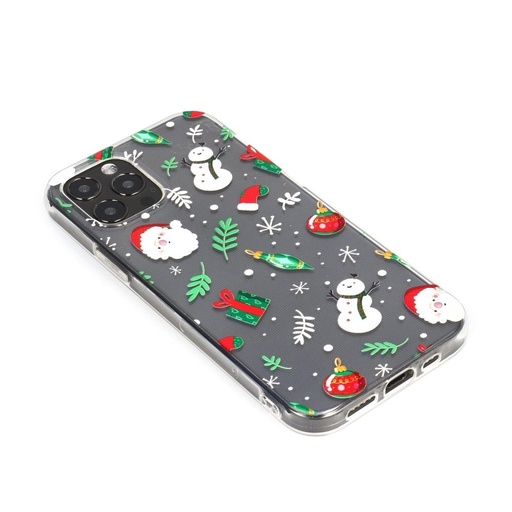 Apple iPhone 7 / iPhone 8 / iPhone SE 2020 / iPhone SE 2022 Winter silikonski zaštitna maskica (Christmas Mix (Proziran))