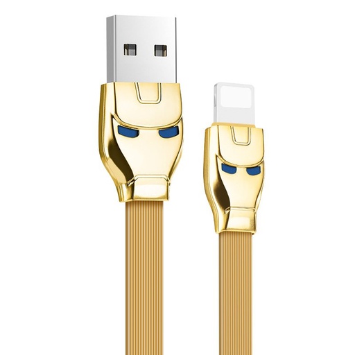 Hoco U14 lightning kabel, 2.4A, LED indikator stanja, 1.2M, zlatna