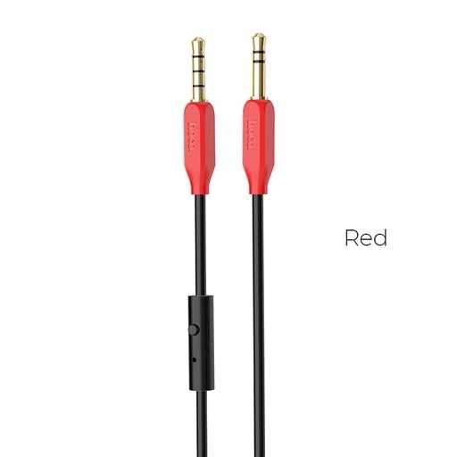 Hoco UPA12 AUX kabel s mikrofonom, crna