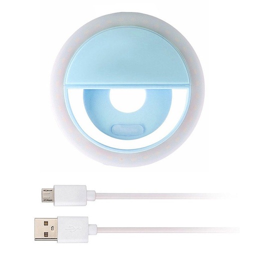 selfie LED svjetlo, plava