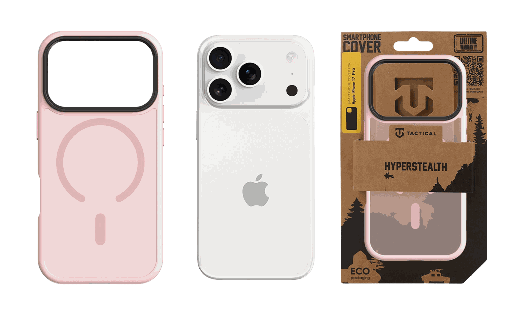Apple iPhone 17 Pro / Apple iPhone 18 Pro Tactical MagForce Hyperstealth 2.0 zaštitna maskica (Ružičasta)