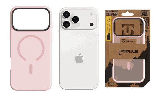 Apple iPhone 17 Pro Max / Apple iPhone 18 Pro Max Tactical MagForce Hyperstealth 2.0 zaštitna maskica (Ružičasta)