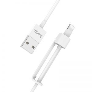 Hoco X31 lightning kabel, 2,1A, s osloncem, bijela