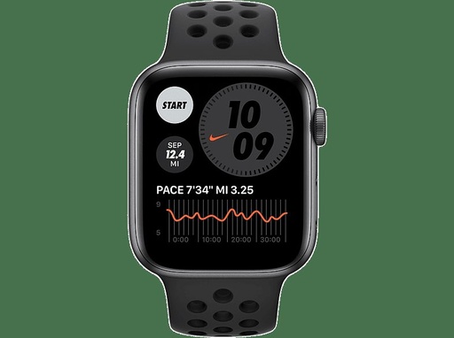 Apple watch Series 6 Nike 44mm, asfaltno siva