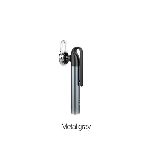 Hoco E21 bluetooth headset, metalik siva