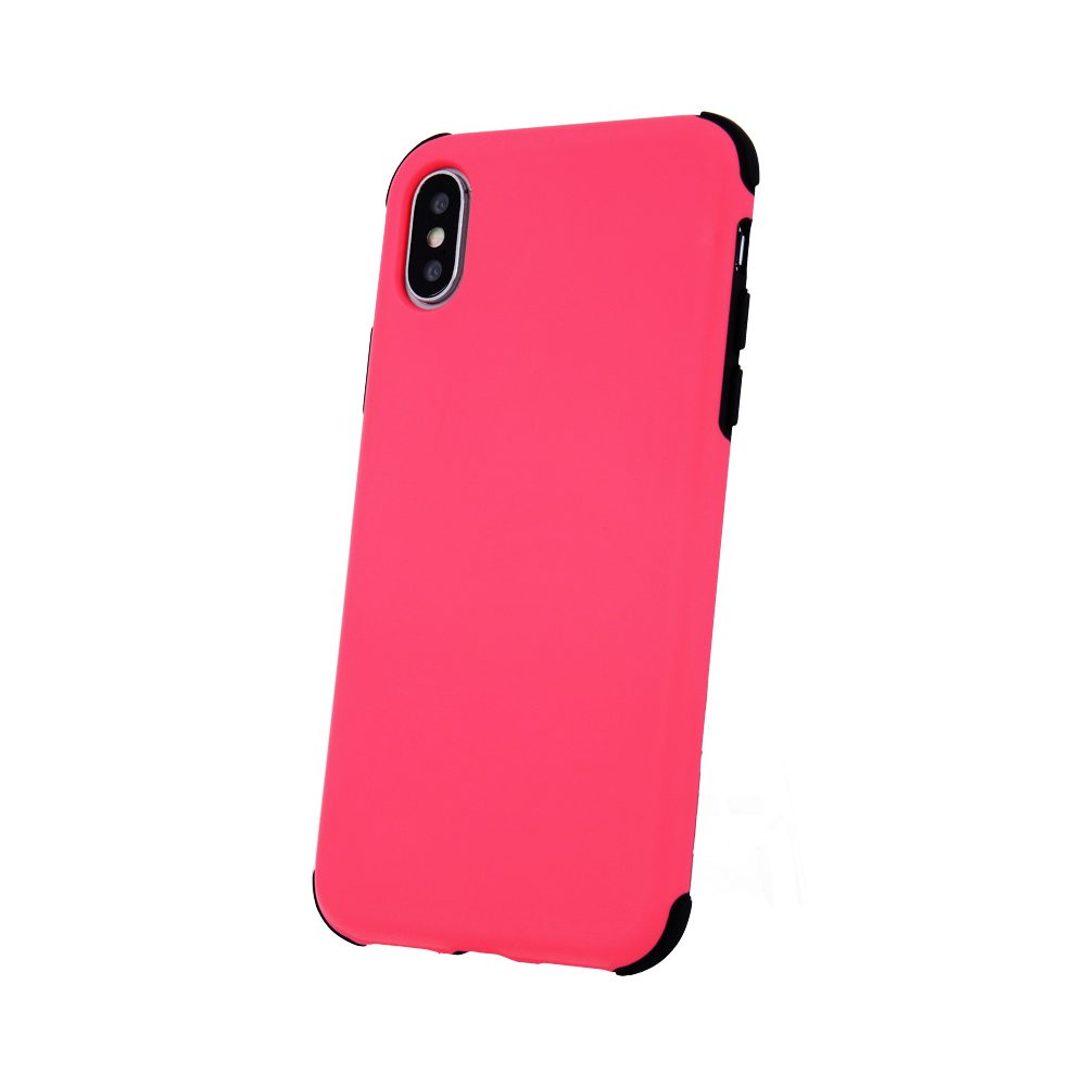 Apple iPhone 7 / iPhone 8 / iPhone SE 2020 / iPhone SE 2022 defender rubber ütésálló hátlap tok (Pink)