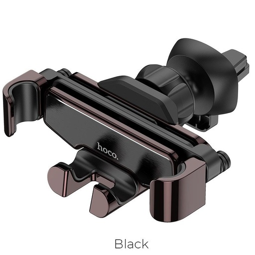 Hoco S25 auto držač (za ventilacijsku rešetku), 4,6"-5", crna