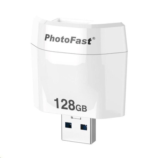 Photofast iOS 128GB Photocube smart uređaj za spremanje podataka, Bijela