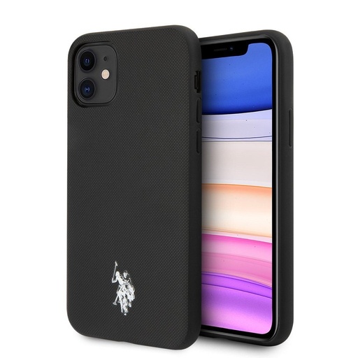 Apple iPhone 11 U.S. POLO premium zaštitna maskica (Crna) - USHCN61PUBK