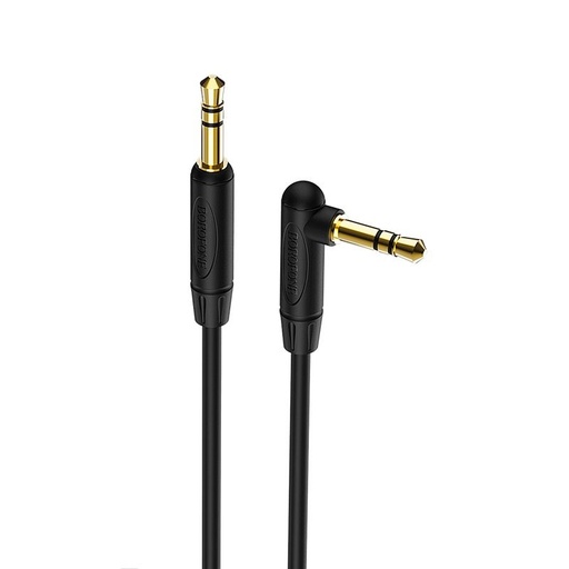 Borofone BL4 AUX kabel, 1M, crna